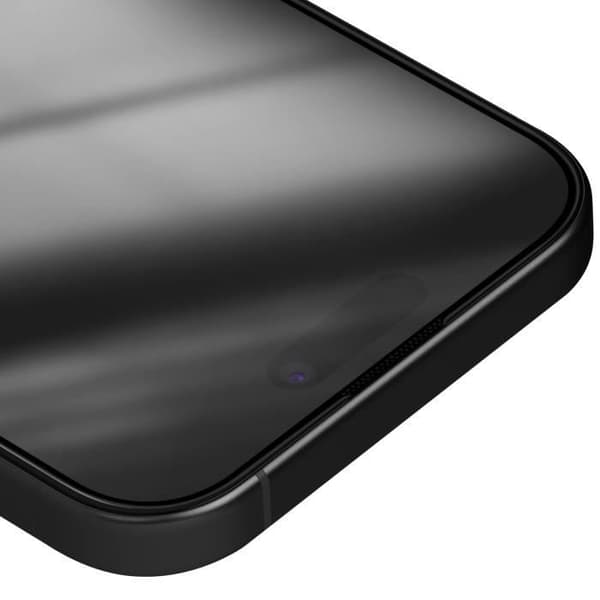 Härdat glas för iPhone 16 Pro Hårdhet 9H Fullt lim 5D Transparent