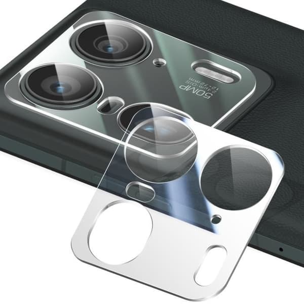Härdat Glas Kamera för Motorola Edge 50 Ultra Repåtsbeständig 2-pack Transparent