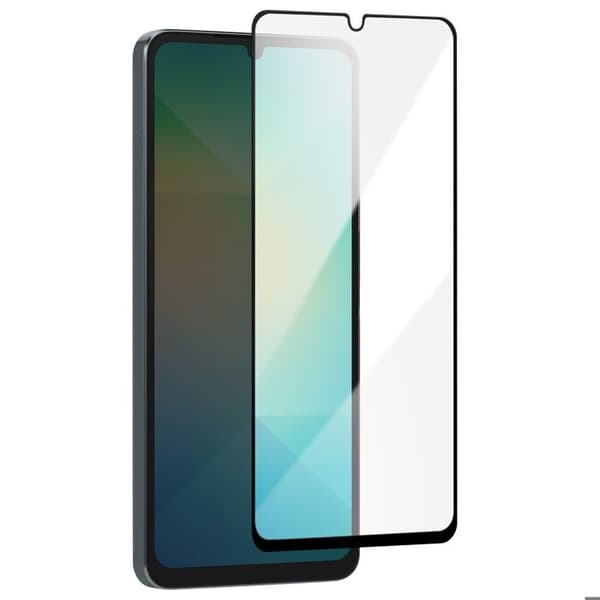 Härdat glas för Samsung Galaxy A06 Hårdhet 9H Full Glue 5D Transparent