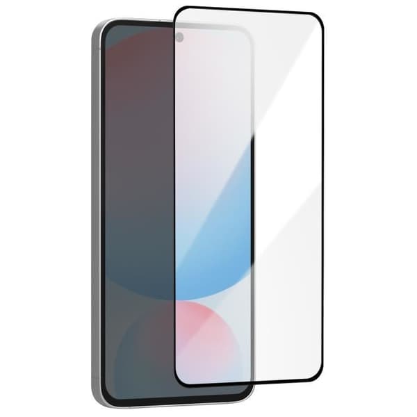 Härdat Glas för Samsung Galaxy S24 FE Hårdhet 9H Full Lim 5D Transparent
