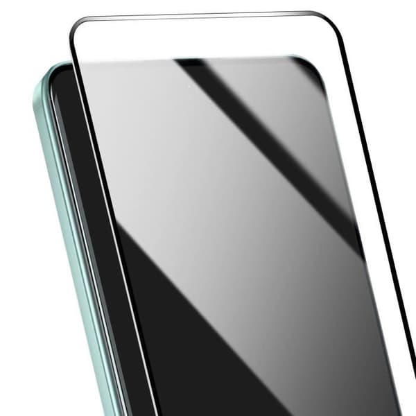 Härdat glas för Xiaomi Redmi Note 14, repbeständig, svart