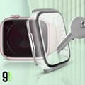 Miniatyrbild 3 av 4: Skärmskydd för Apple Watch 40 och 41mm Böjd Härdat Glas Belkin Transparent