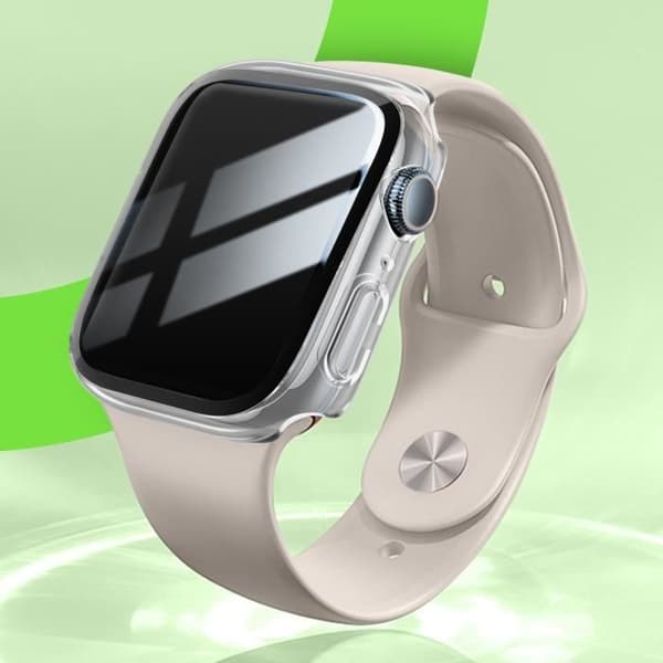 Skärmskydd för Apple Watch 40 och 41mm Böjd Härdat Glas Belkin Transparent