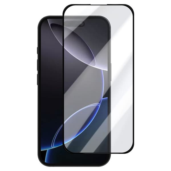 Film iPhone 16 pro - Skydd av härdat glas 9H - Anti-spår