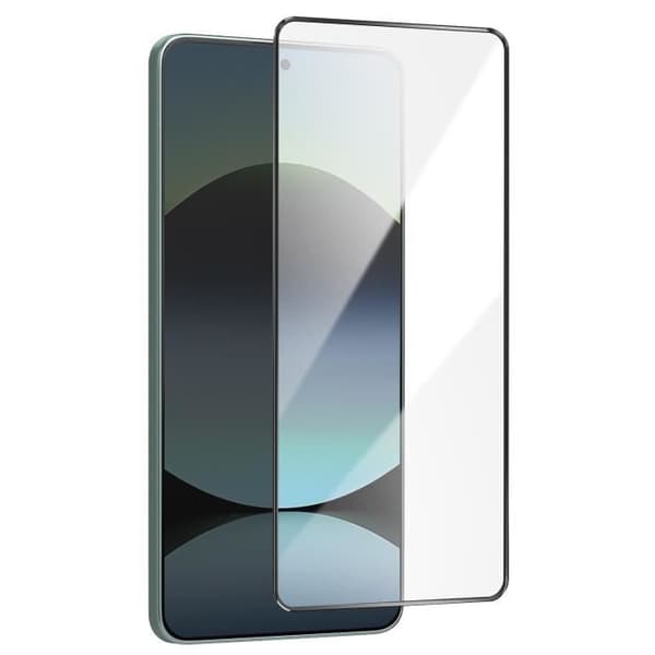 Härdat glas för Xiaomi Redmi Note 14 4G och 5G Hårdhet 9H Full Glue 5D Transparent