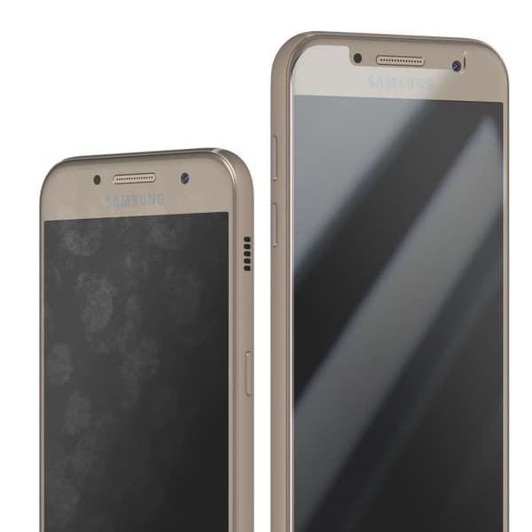 Härdat glas för Samsung Galaxy A3 2017 Hårdhet 9H Rep-resistant Transparent