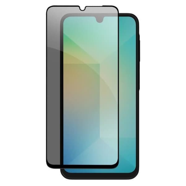 Härdat Glas för Samsung Galaxy A26 Antispy Hårdhet 9H Svart