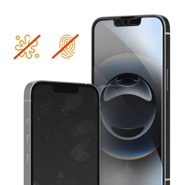 Härdat glas för iPhone 16e Reptåligt Panzer Glass Transparent