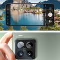 Miniatyrbild 4 av 5: Skydd för kamera till Xiaomi 15 Härdat glas 9H Repbeständig svart