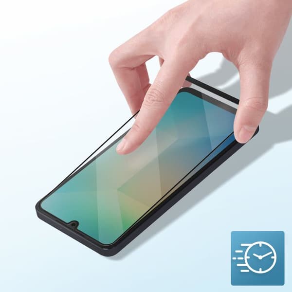 Härdat Glas för Samsung Galaxy A26 Repbeständig Svart