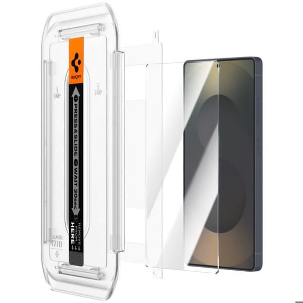 Pack med 2 härdat glas för Samsung Galaxy S25 Ultra Spigen SGP Transparent