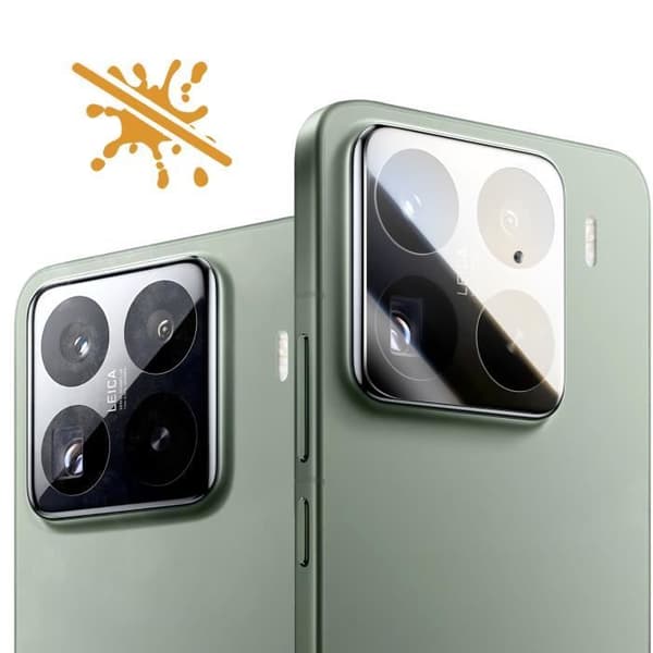 Skyddande kamera för Xiaomi 15 Pro Härdat glas 9H Rep-resistant Transparent
