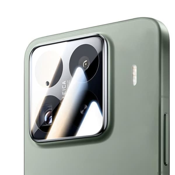 Skyddande kamera för Xiaomi 15 Pro Härdat glas 9H Rep-resistant Transparent