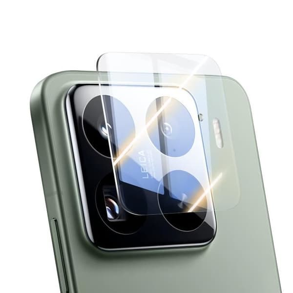 Skyddande kamera för Xiaomi 15 Pro Härdat glas 9H Rep-resistant Transparent