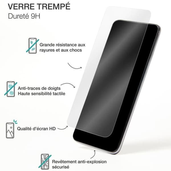 Skärmskydd för iPhone 16 Pro Max i Härdat Glas 2.5D 9H BigBen Transparent