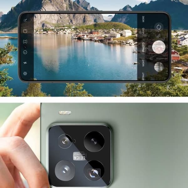 Skyddande kamera för Xiaomi 15 Pro Härdat glas 9H Rep-resistant Svart