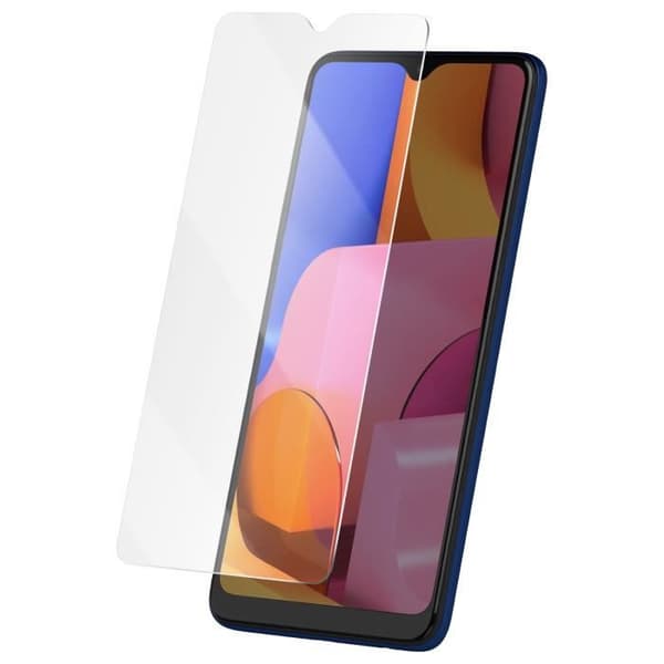 Härdat glas för Samsung Galaxy A20s Hårdhet 9H Rep-skyddande Transparent
