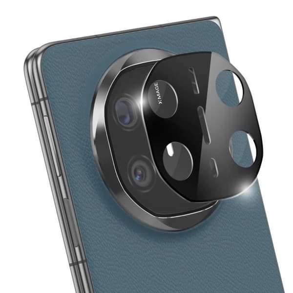 Skyddskamera för Huawei Mate X6 Härdat Glas Rep-skydd iMak Svart