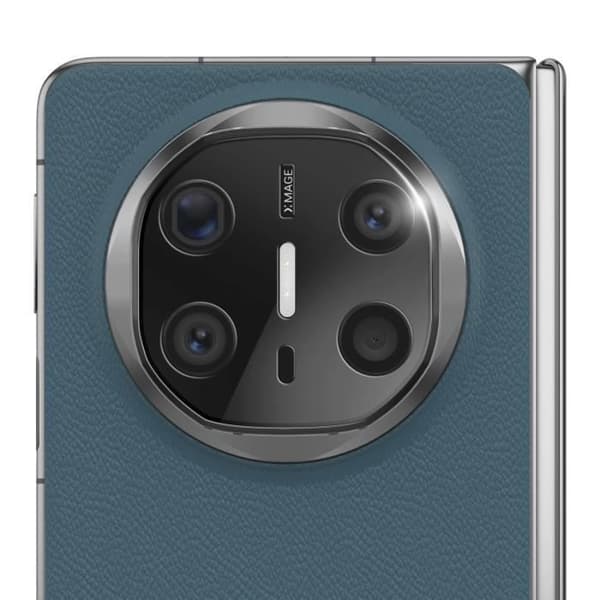 Skyddskamera för Huawei Mate X6 Härdat Glas Rep-skydd iMak Svart