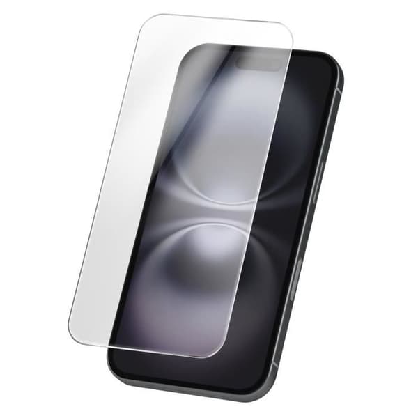 Härdat glas för iPhone 16 Hårdhet 9H Repbeständig Mayaxess Transparent