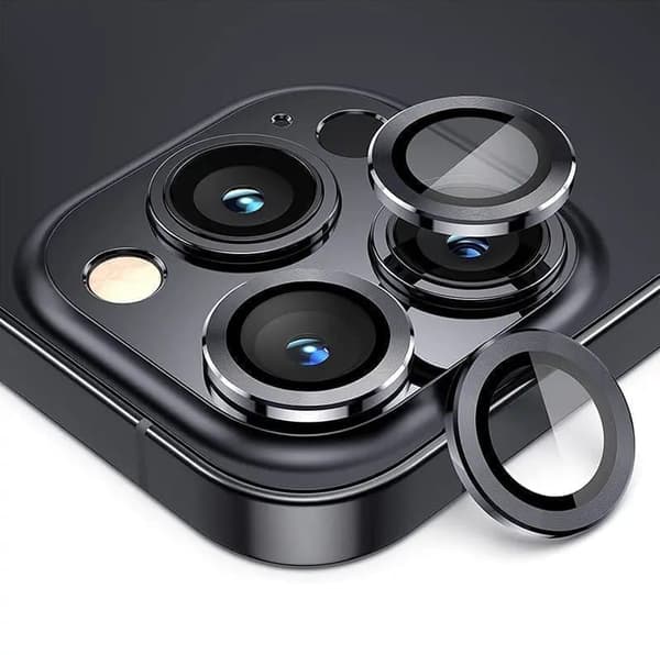2-Pak iPhone 13 Pro & iPhone 13 Pro Max - Hærdet glas kamerabeskytter