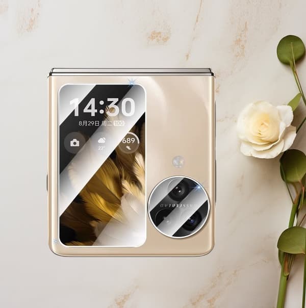 INF Härdat glas för liten skärm för OPPO Find N-serien - Kristallklar vy OPPO Find N2 Flip