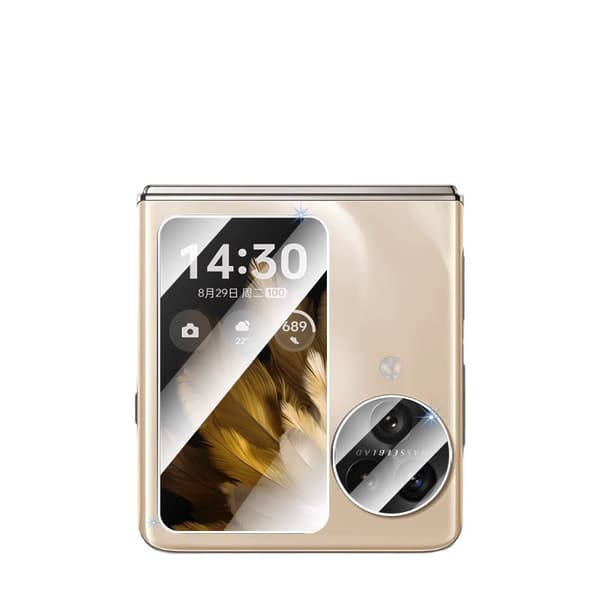 INF Härdat glas för liten skärm för OPPO Find N-serien - Kristallklar vy OPPO Find N2 Flip