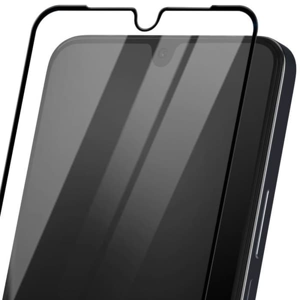 Härdat glas för Samsung Galaxy A16 Hög transparens 9D Hårdhet 9H Svart