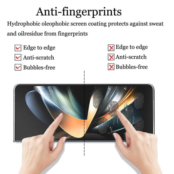 INF Samsung Z Fold Front Screen Hærdet Glas - 2-pak Samsung Z Fold 6