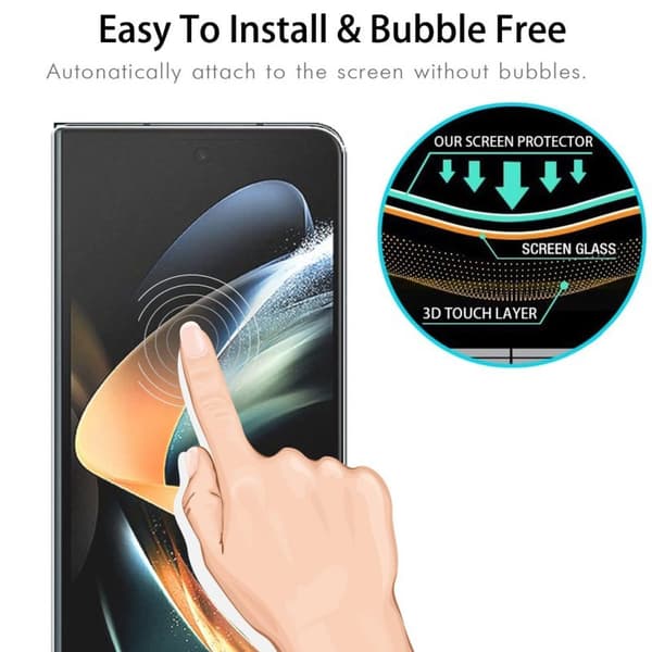 INF Samsung Z Fold Front Screen Hærdet Glas - 2-pak Samsung Z Fold 6