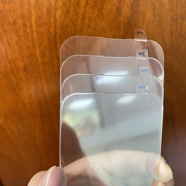 INF Krystallklar skjermbeskytter for Samsung A70 (3-pakning)