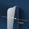 Miniatyrbilde 4 av 5: INF Samsung A60 skjermbeskytter - HD herdet glass (3-pakning)
