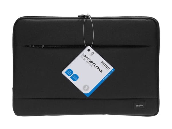DELTACO - Notebookhylster - resirkulert - 12" - svart