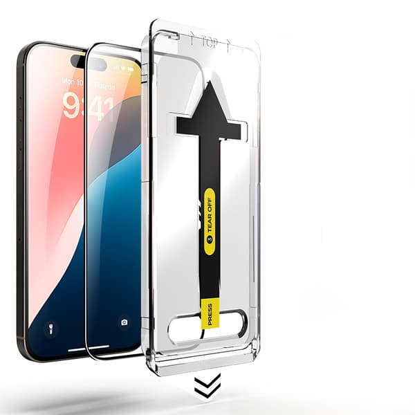iPhone 15 Plus Skärmskydd - Härdat Glas