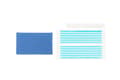 Miniatyrbilde 2 av 5: Kensington K58414WW, Installasjonssett, Blå, Hvit, 1 stykker, 120 mm, 220 mm, 3 mm