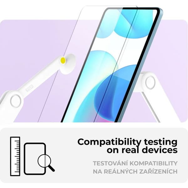 Skyddsglas i härdat glas för Xiaomi Pad 6 / 6 Pro kameraglas (kompatibel med fodral)