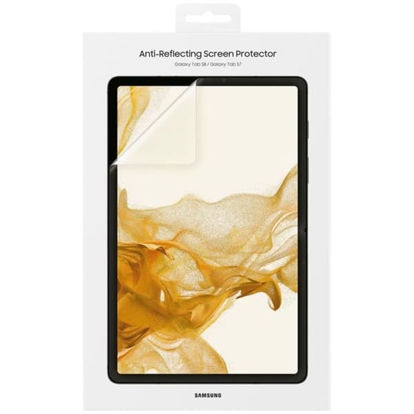 Skärmskydd - Samsung - Galaxy Tab S8 / S7 - Antireflex - Flerlager - Rengöringskit inkluderat