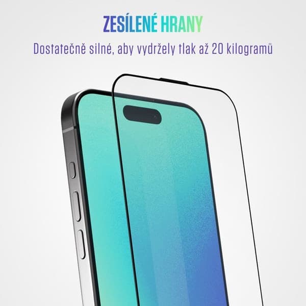Spello Shield 3D skyddsglas med installationsram för iPhone 16 Pro Max