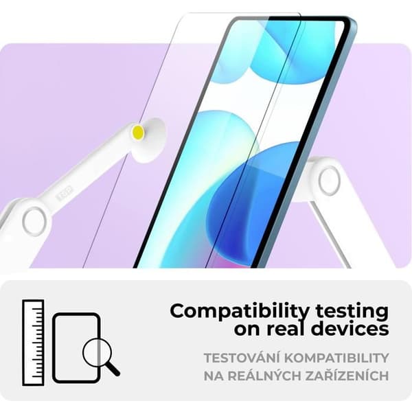 Skydd av härdat glas för iPad Pro 13 M4 med magnetisk applicerare Paperlike för ritning