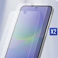 Miniatyrbild 4 av 5: Paket med 2 st Original Samsung Transparent Skyddsglas för Samsung Galaxy A36