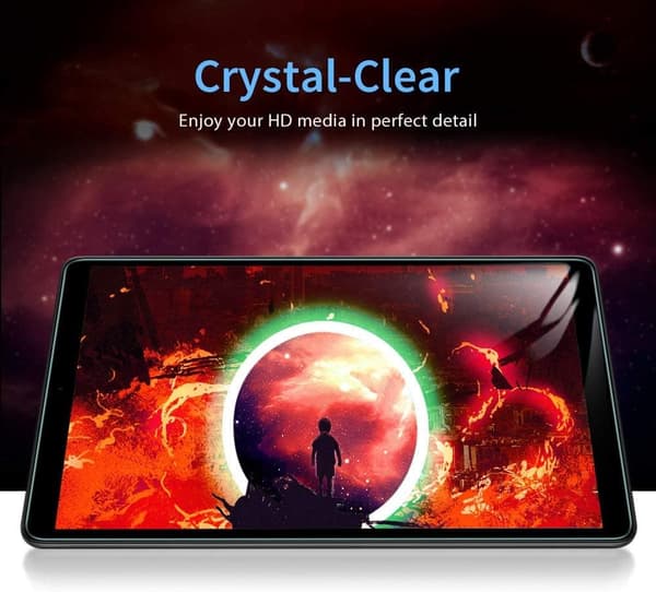 HD Transparent härdat glas för Samsung Galaxy Tab A 10.1 (2019), Hyper Responsive Touch Screen Protector, Anti-Fingerprint