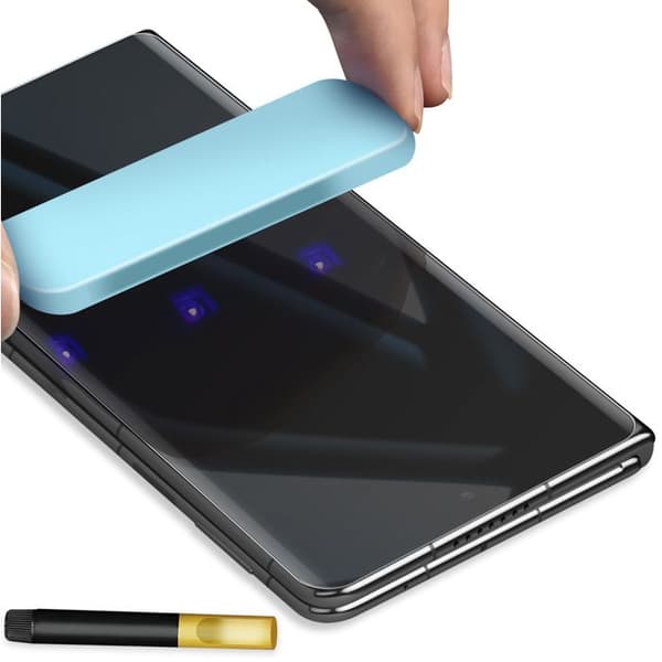 Skydd För Framsidan för Huawei Mate X6 Härdat Glas UV-Fixering Transparent