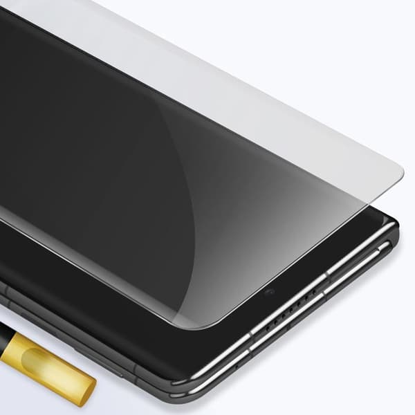 Skydd För Framsidan för Huawei Mate X6 Härdat Glas UV-Fixering Transparent