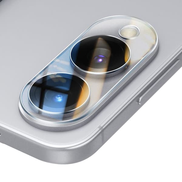 Skydd för kamera till Samsung Galaxy S25 Edge Härdat glas, rep-säker iMak Transparent