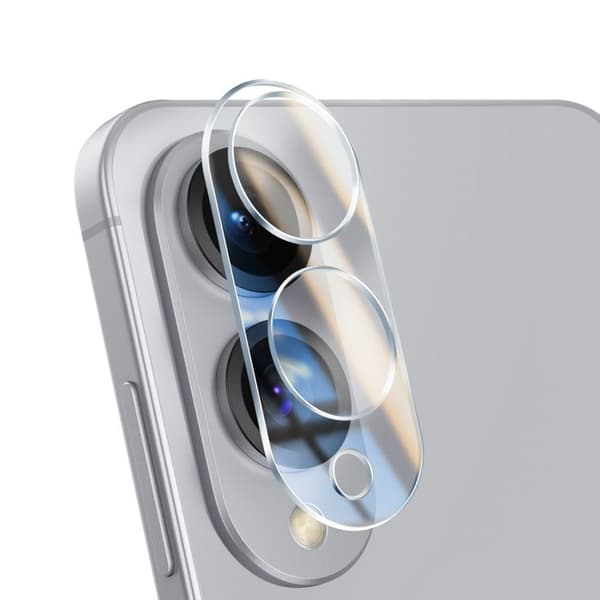 Skydd för kamera till Samsung Galaxy S25 Edge Härdat glas, rep-säker iMak Transparent