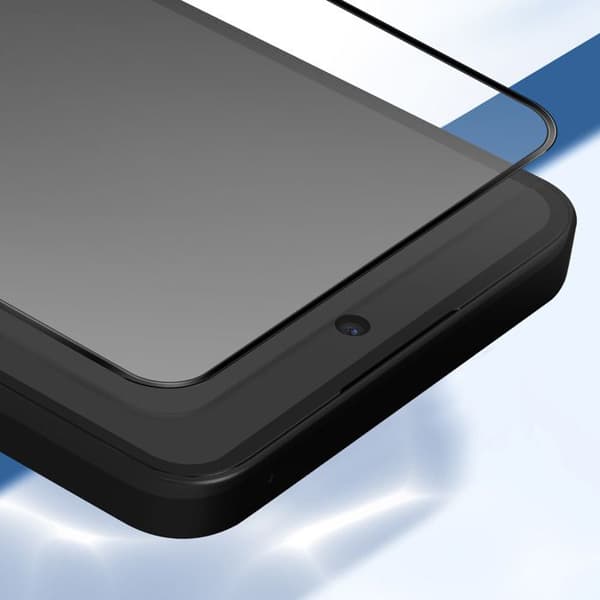 Härdat glas för Nothing Phone 3a och 3a Pro Hårdhet 9H Rep-resistant Svart