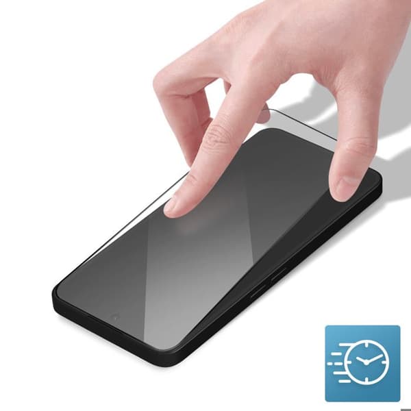 Härdat glas för Nothing Phone 3a och 3a Pro Hårdhet 9H Rep-resistant Svart