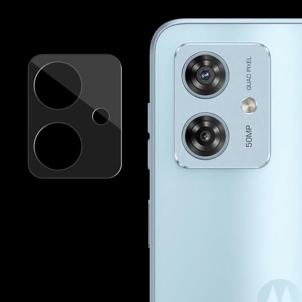 Skydd av härdat glas för Motorola Moto G54 / G54 Power, kompatibel med kamerans glasfodral