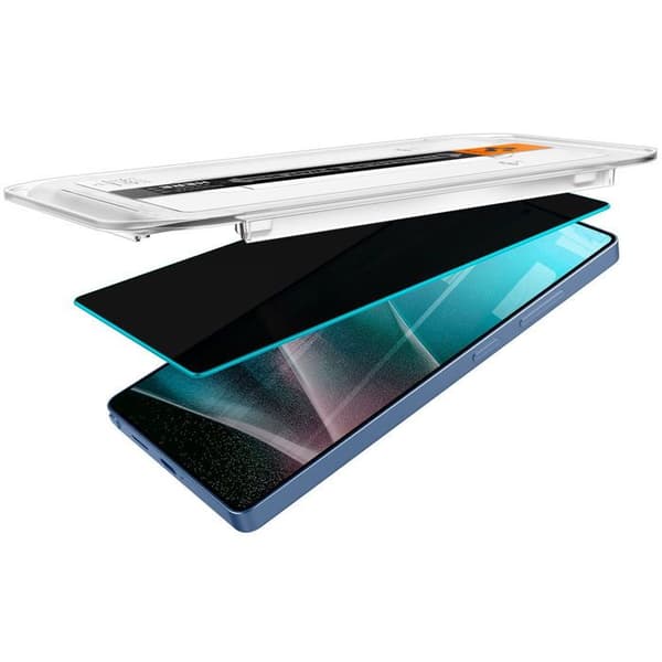 Spigen Glass tR EZ Fit HD (Sekretess) 2-pack Samsung Galaxy S25 Ultra