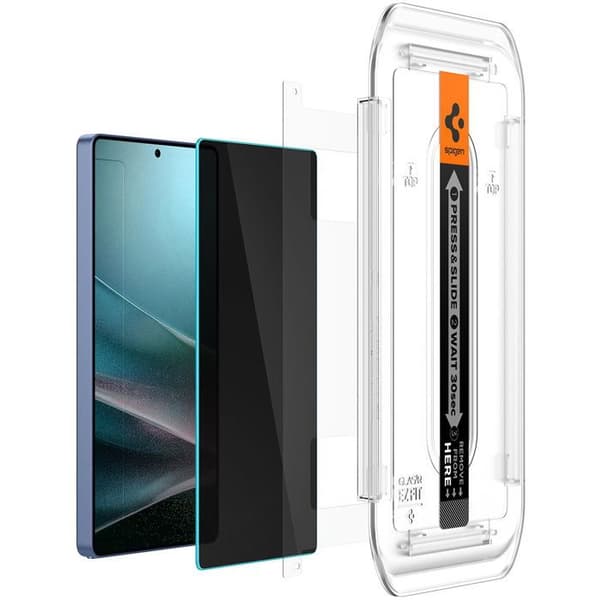 Spigen Glass tR EZ Fit HD (Sekretess) 2-pack Samsung Galaxy S25 Ultra